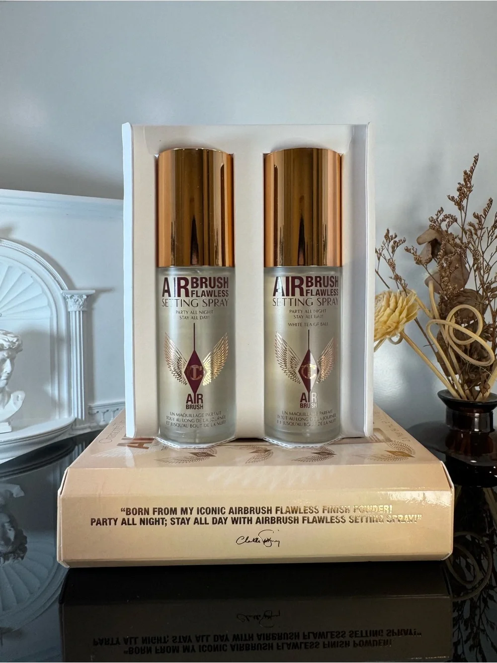 Charlotte Tilbury Airbrush Flawless Mini Setting Spray Kit